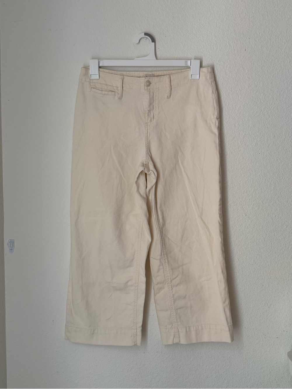 A New Day Cream Wide-Leg Women’s Pants